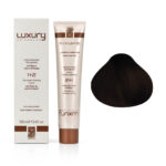 4.35 Экстра темное какао краска для волос 100 мл/Luxury Hair Color Green Light  Extra Dark Cocoa 4.3