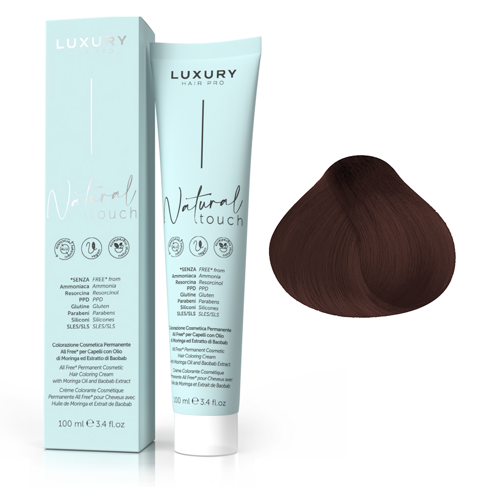 488 Luxury Natural Touch 4.88 Intense Chocolate Brown/Интенсивный шоколадно-коричневый 100мл — изображение 1