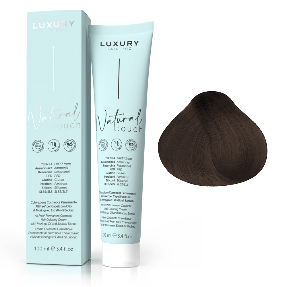 500 Luxury Natural Touch 5.00 Intense Light Brown/Интенсивный Светло-коричневый 100мл — изображение 1