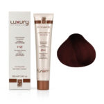 6.46 Темный медно красный блондин краска для волос 100 мл/Luxury Hair Color Green Light Dark Copper