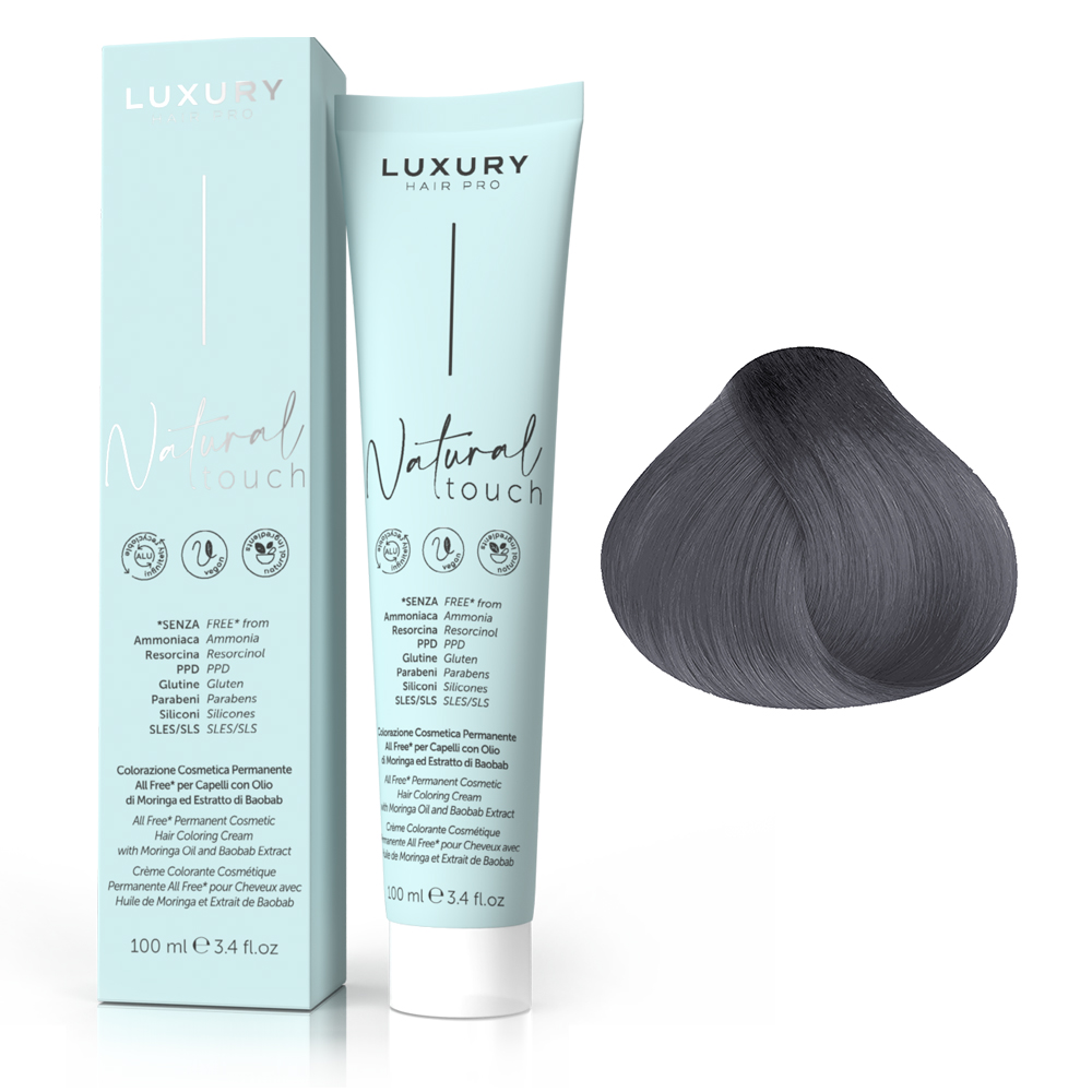 711 Luxury Natural Touch 7.11 Intense Ash Blond/Интенсивный пепельный блондин 100мл — изображение 1