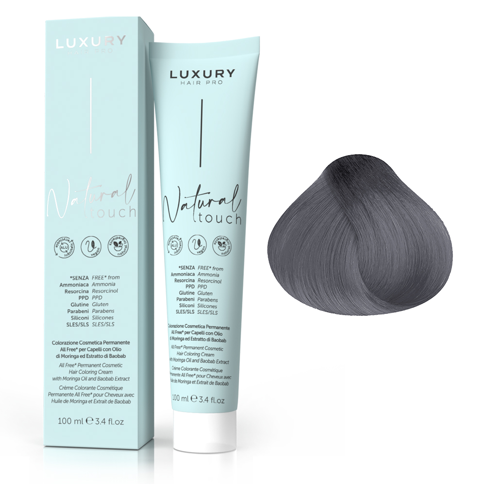 811 Luxury Natural Touch 8.11 Intense Ash Light Blond/Интенсивный пепельный светлый блонд 100мл — изображение 1