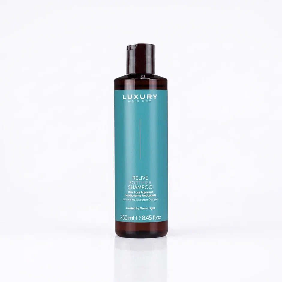Relive_Luxury_Shampoo_Fortifier копия Шампунь против выпадения волос 250 мл / Luxury Hair Pro Relive Fortifier Shampoo Hair Loss Adjuvant — изображение 1