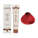 Красный корректор краска для волос 100 мл/Luxury Hair Color Green Light  Red