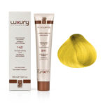 Желтый корректор краска для волос 100 мл/Luxury Hair Color Green Light  Yellow