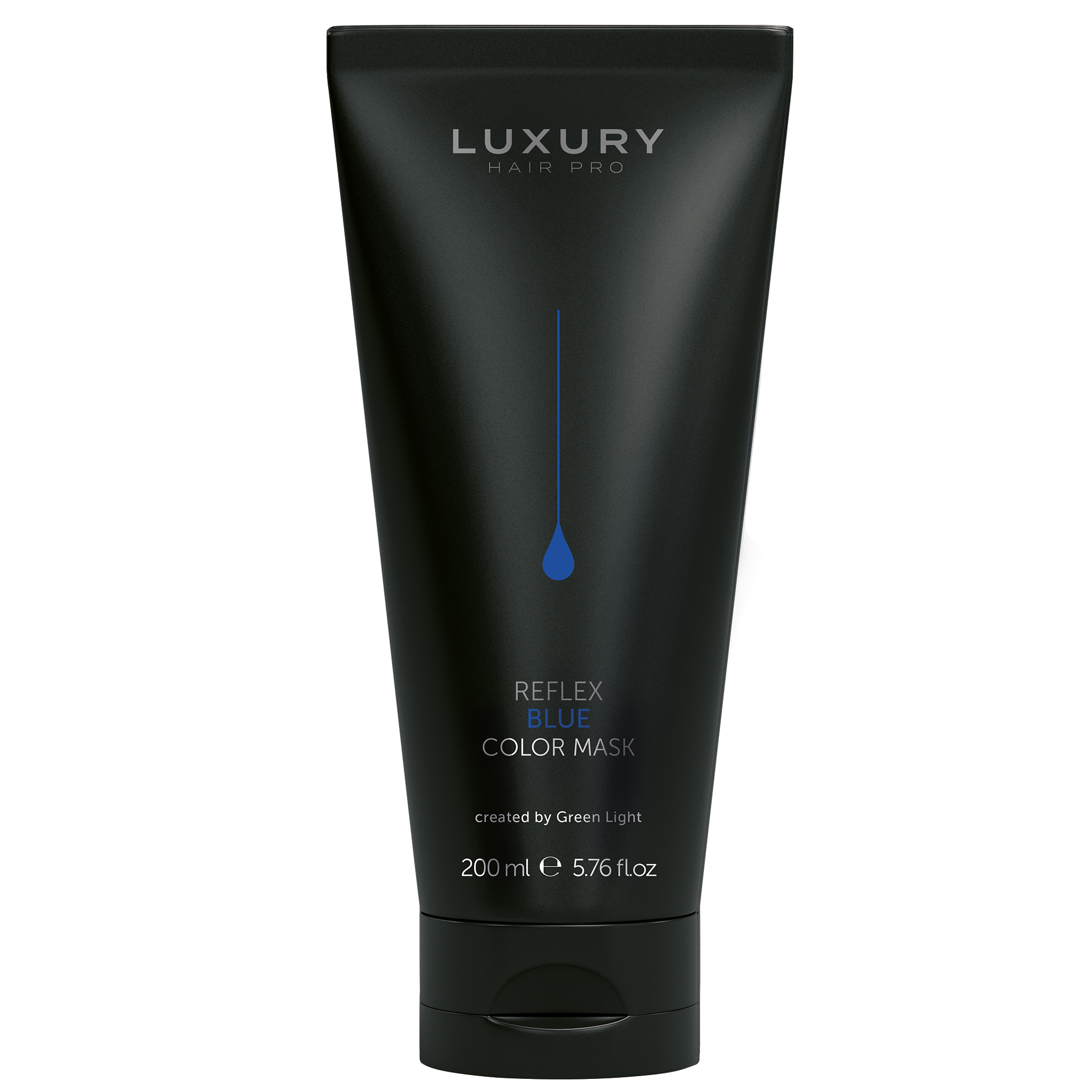 голубая Оттеночная маска Синяя 200 мл / Luxury Hair Pro Reflex Blue Color Mask 200 ml — изображение 1